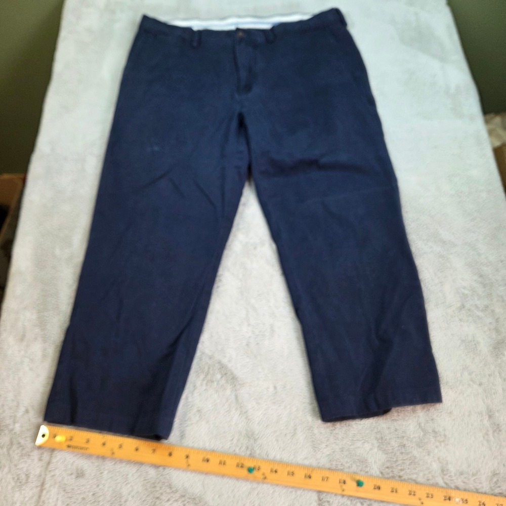 Polo Ralph Lauren Chino Pants Mens 38x30 Classic Fit Straight Leg Navy Blue 80ch